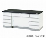 サイド実験台　SQA-3075R本体シロ
