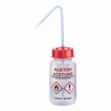 薬品識別安全洗浄瓶　アセトン　500ml