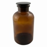 広口試薬瓶　632414204950　茶