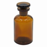 細口試薬瓶　632414202050　茶