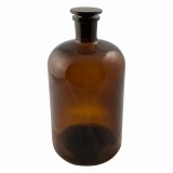 細口試薬瓶　632414202950　茶
