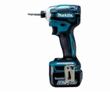 充電式インパクトドライバー 本体 青セット