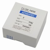 定性濾紙　2　47mm　100枚