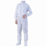 白M　異物混入対策ツナギ服　AS1401