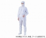 AS1403白5L　フード一体ツナギ服