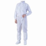 白M　異物混入対策ツナギ服　AS1401