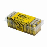 備蓄用アルカリ防災電池　単三形(小箱)40本入