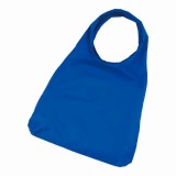 ポケット収納撥水エコバッグ　ブルー