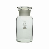 共通摺合わせ広口試薬瓶白色500ml