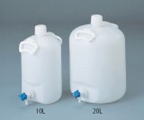 ハンディーボトル活栓付20L細口コック付