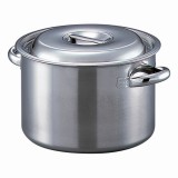 ストックポット(浅型)　27型　10L