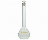 メスフラスコ　白　200mL　SPG　JCSS校正付
