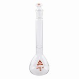 透明ズリメスフラスコ　25ml　白