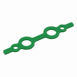 シリコンカラーバンド小　グリーン　10入