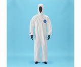 タイベックフード付つなぎ服　M