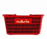 マルチ手提げバスケット33レッド