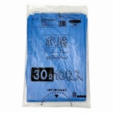 ポリ袋　B-30　乳青色30L　10枚