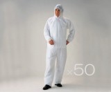 ディスポつなぎ服　男性用　50枚入