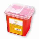 ディスポ針ボックス　赤色　3L