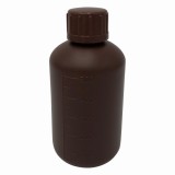 細口丸型遮光瓶500ml(茶)セットなし