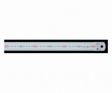 13021　直尺　シルバー　60cm