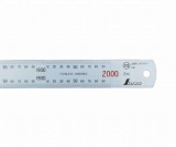 13064　直尺　シルバー　2m